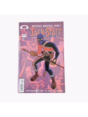 Image Comics Jack Staff #1 2003 Comic Book Collector Bagged Boarded